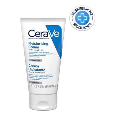 Cerave Crema Hidratante Hasta Por 24 Horas, Uso Diario Para Rostro Y Cuerpo, Recomendada Para Pieles Secas, Contiene 3 Ceramidas Esenciales Y Ácido Hialurónico, 50 Ml Seca - $99.00 en Mercado Libre | PrecioMX