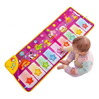 Alfombra Piano Musical Para Niño, Juguete Para Niños Pequeños, Tapete De Juego Con Teclado De 100 Cm, Manta De Juego Con... Rojo - $179.20 en Mercado Libre | PrecioMX