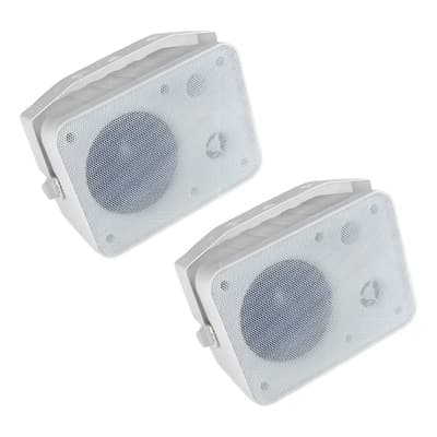 Par Bocinas Sonido Ambiental Interior Exterior Transformador Color Blanco - $1,133.00 en Mercado Libre | PrecioMX