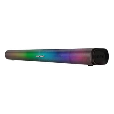 Barra De Sonido 32 Con Luces Led Daewoo Unlimited 20w Rms Negro - $969.00 en Mercado Libre | PrecioMX