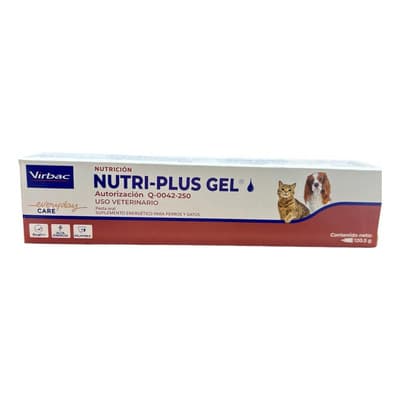 Virbac Nutri Plus Gel Suplemento Energético Perros Gatos Tubo 120g - $307.10 en Mercado Libre | PrecioMX