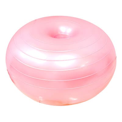 Pelota Tipo Dona Fisiotleta Entrenador De Equilibrio 55 Cm Color Rosa Claro - $750.80 en Mercado Libre | PrecioMX