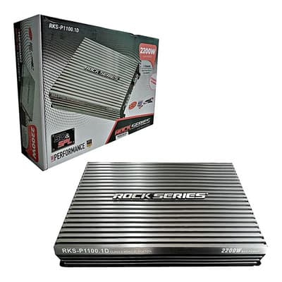 Amplificador Rock Series Rks-p1100.1d 2200w Max 1c Clase D Color Gris - $2,819.83 en Mercado Libre | PrecioMX