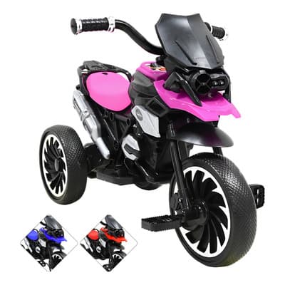 Moto Montable Eléctrica Para Niños Triciclo Luz Y Sonido 6v Rosa - $1,199.00 en Mercado Libre | PrecioMX