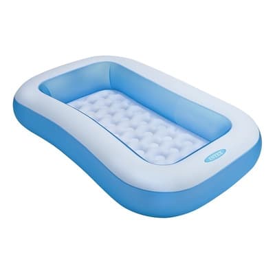Alberca Inflable Rectangular Intex 57403 De 1.66m X 1m X 28cm 102l Azul Y Blanca Azul/blanco - $439.00 en Mercado Libre | PrecioMX