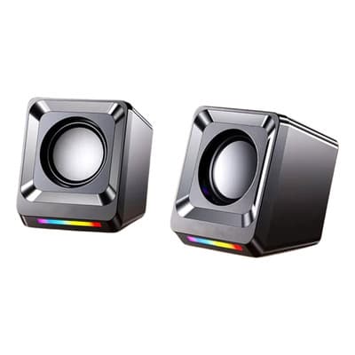 Bocinas Para Pc Computadora Escritorio, Altavoz Rgb, Conexion Usb/jack 3.5 Negro - $159.60 en Mercado Libre | PrecioMX
