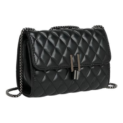 Crossbody Mujer Bolsos Hombro Bolsos Cadena Para Dama Bolso Color Negro