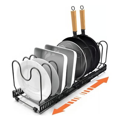 Organizador De Sartenes Y Ollas De 10 Sartenes