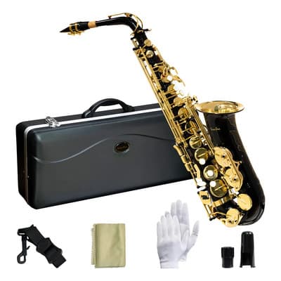Saxofón Alto Silvertone Slsx020 Negro Llaves En Dorado Color Negro Laqueado - $10,288.00 en Mercado Libre | PrecioMX