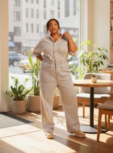 Overol Jumpsuit Mono Completo Mezclilla Corte Baggy Mujer - $935.00 en Mercado Libre | PrecioMX