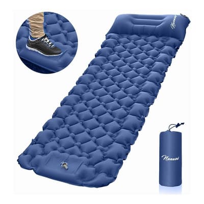 Nanwei Colchoneta Acampar Ultraligera Portátil Con Almohada Color Azul - $398.00 en Mercado Libre | PrecioMX