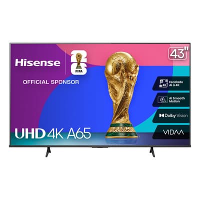 Hisense Smart TV Pantalla 43 Pulgadas LED 43A65NV Vidaa