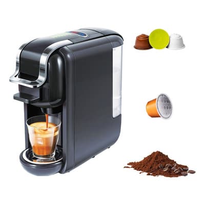 Cafetera Multicápsulas Con Contro Nivel De Agua Avera Caf02b Color Negro