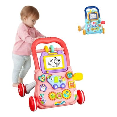 Andadera Para Bebes Musical Kiddos 3 En 1 Juguete Didáctico