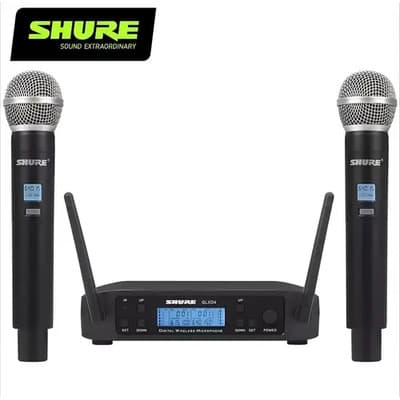 Micrófono Dual Inalámbrico Profesional Shure Glxd4 B58a Negro - $2,250.00 en Mercado Libre | PrecioMX
