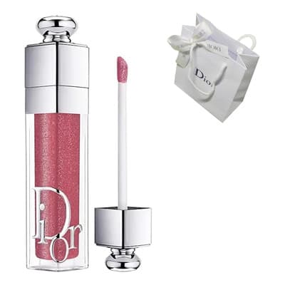 Dior Addict Lip Maximizer Brillo De Labios Repulpante 026 Intense Mauve - Efecto Volumen Instantáneo Y Larga Duración - 24h De Hidratación Con Lazo Bordado Alta Costura | Regalo Exclusivo (bolsa+lazo)