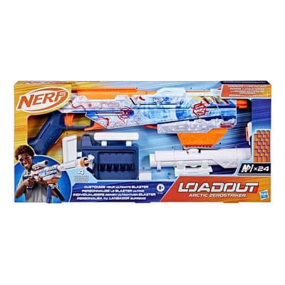 Lanzador Nerf Loadout Arctic Zerostriker 24 Dardos Multicolor - $531.99 en Mercado Libre | PrecioMX