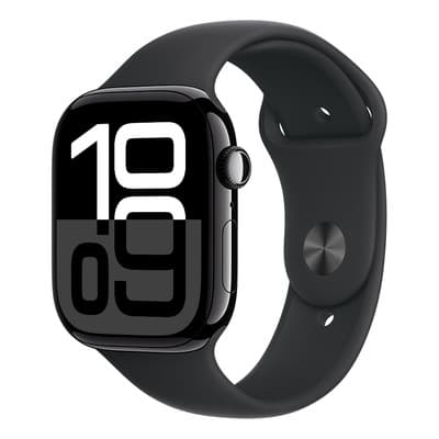 Apple Watch Series 10 GPS • Caja de aluminio negro azabache de 46 mm • Correa deportiva negra - M/L - $7,028.00 en Mercado Libre | PrecioMX