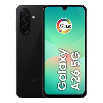 Teléfono celular Samsung Galaxy A26 5G 256 GB, 8 GB de RAM, cámara de 50 MP, Ip67, pantalla Super Amoled 6.7, NFC - negro