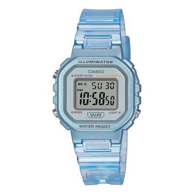 Reloj Digital Mujer La-20whs-2acf Azul Claro Casio Gris Claro - $681.60 en Mercado Libre | PrecioMX