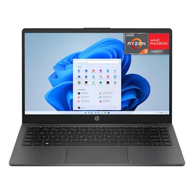 Laptop HP 245 AMD Ryzen 3 7330U 16GB 512GB SSD 14" W11 Teclado Español para Estudiante y Oficina