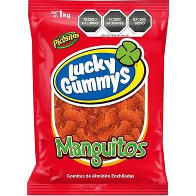 Lucky Gummys Manguitos Enchilados Gomitas Enchiladas 1kg - $81.99 en Mercado Libre | PrecioMX