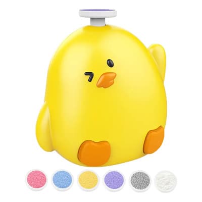 Vidabee Limas Para Uñas Bebé - Lima De Uñas Eléctrica Recargable Con Type-c, Kit De Pedicure Con 6 Cabezales De Molienda Suave, Diseño De Pollito Amarillo, Operación Silenciosa, Ideal Para Uñas Bebés - $128.79 en Mercado Libre | PrecioMX