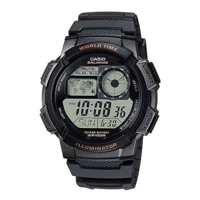 Reloj Pulsera Digital Casio Ae1000w Con Correa De Resina Color Negro - $594.15 en Mercado Libre | PrecioMX