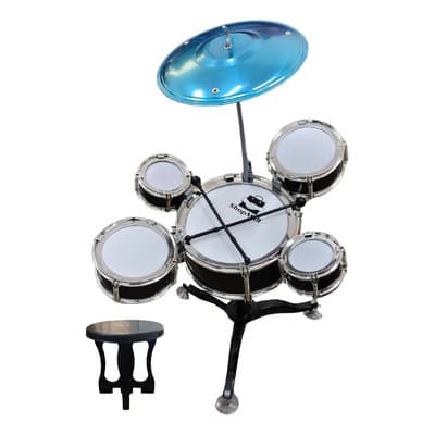 Batería Instrumentos Musical Para Niños Juego 5 Tambores Color Negro Shopmall - $370.00 en Mercado Libre | PrecioMX