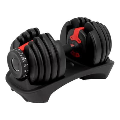 Pesa Mancuerna Ajustable Gym Diferentes Pesos 2.5 - 24 Kgs Color Negro - $1,809.00 en Mercado Libre | PrecioMX