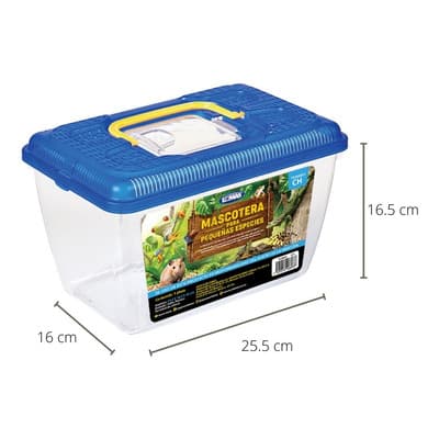 Mascotera De Plastico Mascotera Chica Pequeña Especie Lomas - $116.47 en Mercado Libre | PrecioMX