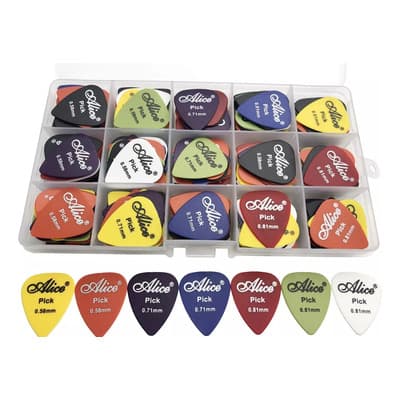 100 Plumillas Puas Accesorios Para Guitarra Y Bajo Con Caja Savefree Transparente Mediano - $148.00 en Mercado Libre | PrecioMX