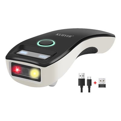 Kuiiyer E325 Lector De Códigos De Barras Inalámbrico Bluetooth 1d/cd Qr.portátil Inalámbrico Bluetooth Lector De Código De Barras 1d/cd Lector Qr Con Anuncio De Voz Pantalla Led. Negro Usb - $654.89 en Mercado Libre | PrecioMX