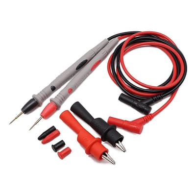 Kit Punta Multimetro Digital Prueba Cable Universal 20amp