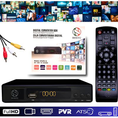 Decodificador Convertidor Señal Analoga A Digital Full Hd Tv - $497.17 en Mercado Libre | PrecioMX