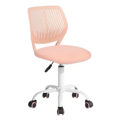 Silla Escritorio Ergonómica Para Niñas, Color Rosa Claro, Giratoria Y Altura Ajustable Homemake Furniture Malla - $959.00 en Mercado Libre | PrecioMX