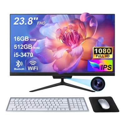 23.8''all In One Pc 16gb Ram+512gb Ssd+intel I5+cámara Nuevo