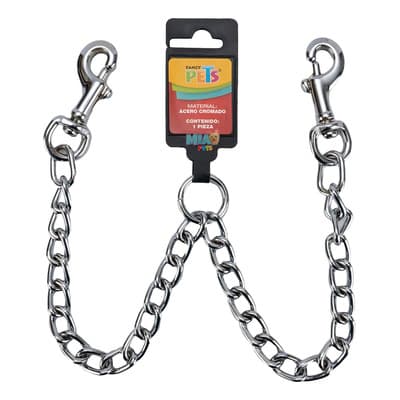 Extension Doble Para Correa De Perros Acero 4.0 Mm