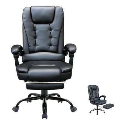 Silla Ejecutiva Ergonómica Resee Negra ProS0228 Reclinable Con Ruedas