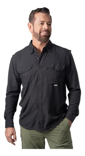Camisa Signature Maja® Manga Larga Negra Para Hombre - $1,849.00 en Mercado Libre | PrecioMX