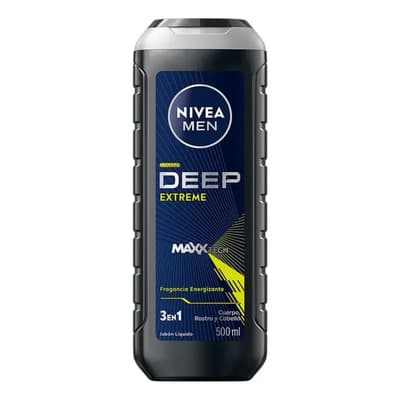 Nivea Men Deep Extreme Jabón Líquido 3en1 500ml - $120.00 en Mercado Libre | PrecioMX