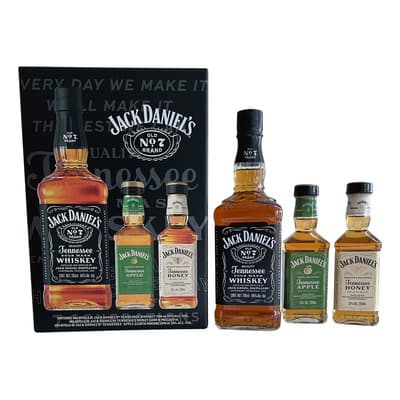 Pack Jack Daniels Tennessee Whiskey 700 Ml + Tennessee Honey 200 Ml + Tennessee Apple 200 Ml Edición Especial - $800.00 en Mercado Libre | PrecioMX