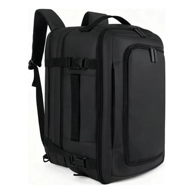Mochila De Viaje Expandible Impermeable Avión Aprobado 50 L Negro Rayas - $293.58 en Mercado Libre | PrecioMX