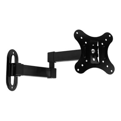 Soporte Fijo Pantalla Tv 14 A 27 Pulgada Pared Ajustable C4s Color Negro - $122.00 en Mercado Libre | PrecioMX