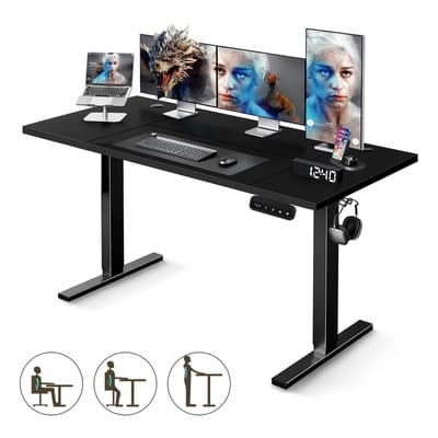 Furrific® Escritorio Gamer Altura Ajustable 140x60cm Escritorio Eléctrico Elevable con 2 marchas Memoria, Escritorio Ajustable 70-115cm en Altura para Oficina en Casa, Gamer con Motor Silencios - $2,701.00 en Mercado Libre | PrecioMX