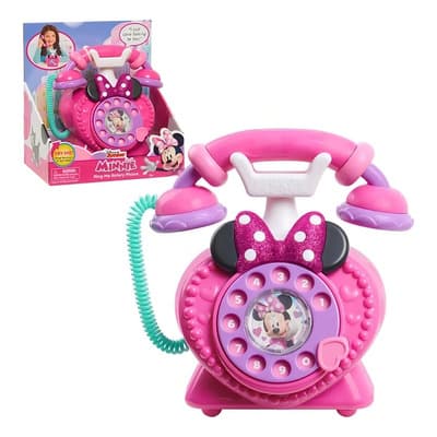 Teléfono Minnie Mouse Happy Helpers Disney Junior Glitter - $689.00 en Mercado Libre | PrecioMX