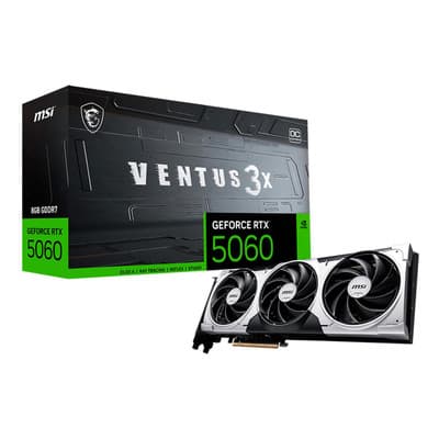 Tarjeta De Video Msi Geforce Rtx 5060 Ventus 3x Oc 8gb Gddr7 - $8,657.10 en Mercado Libre | PrecioMX