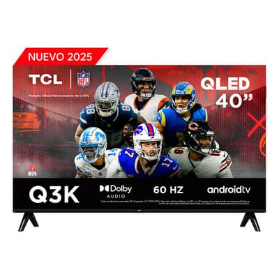 Televisor Q3k Qled 40 Negro Tcl - $4,197.60 en Mercado Libre | PrecioMX