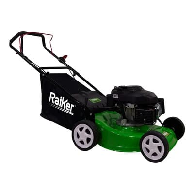 Podadora Raiker 3.5 Hp Con Elevadores 18 Pulgadas - Rklm1835 Color Verde