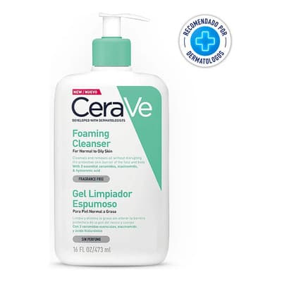 Cerave Gel Limpiador Espumoso Facial Para Piel Mixta A Grasa 473 Ml Normal A Grasa Día/noche - $281.00 en Mercado Libre | PrecioMX